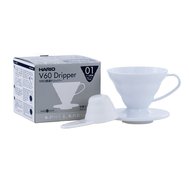 Hario Dripper V60-01 plastový bílý