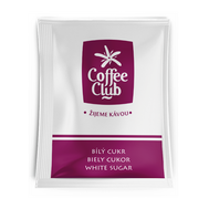 Přírodní bílý cukr ke kávě Coffee Club 100ks